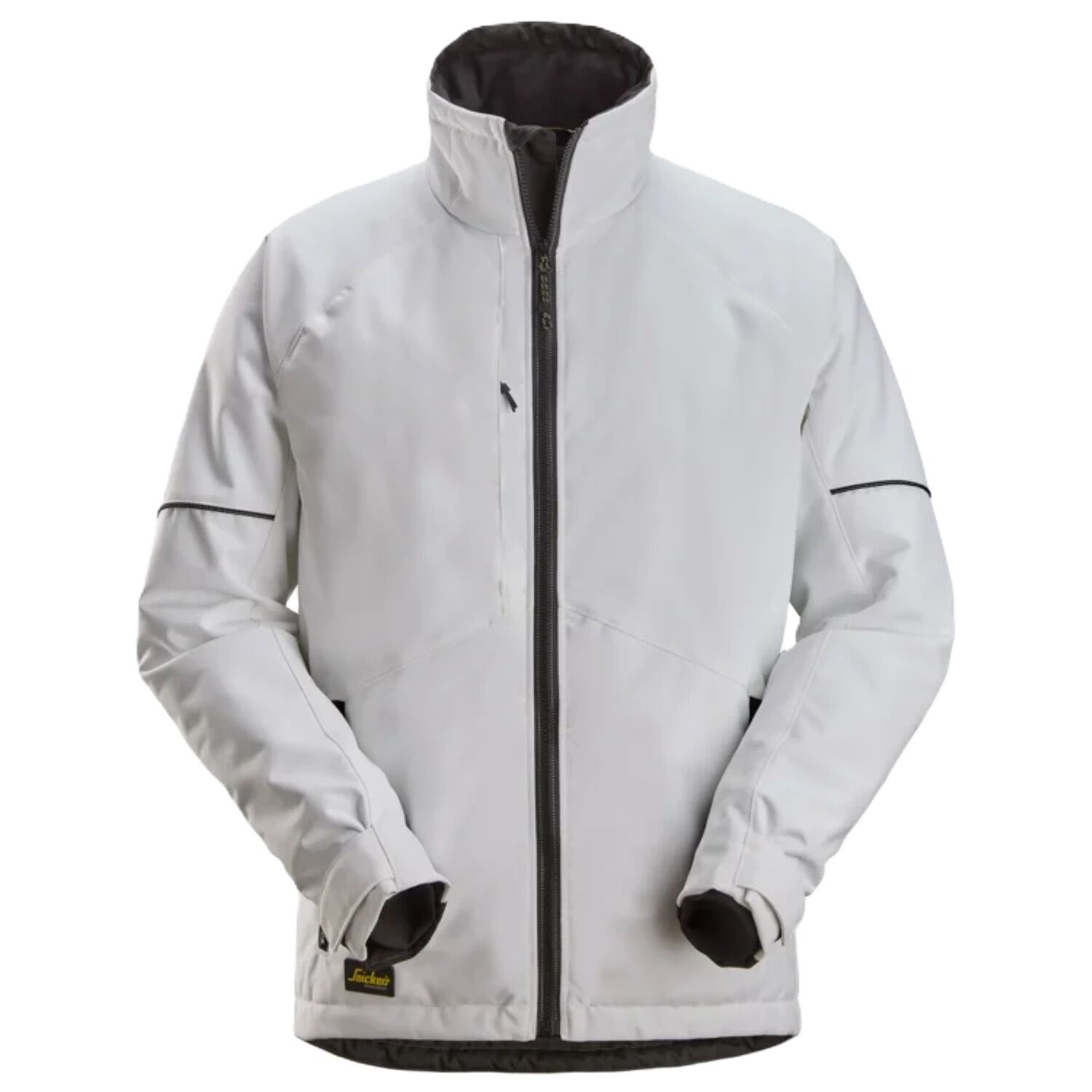 Herren Winterjacke "1158" in weiß/schwarz, L - Thumbnail 1