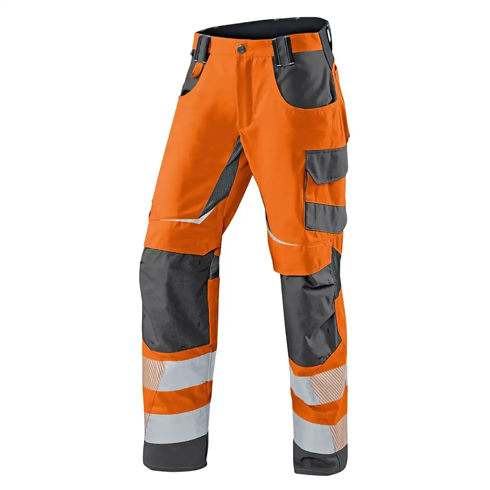 Warnschutz Sommerhose "REFLECTIQ" in warnorange/anthrazit, 52 - Bild 1
