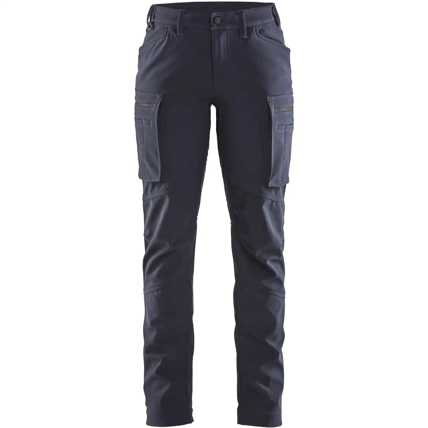 Damen Softshell-Bundhose "7177" in dunkelmarine, C32 - Thumbnail 1