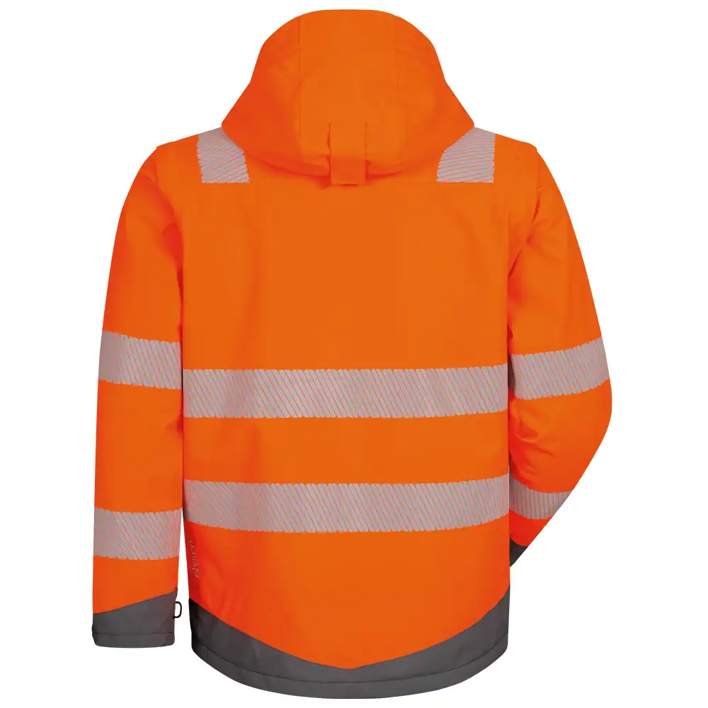 Warnschutz Winterjacke 2-in-1  in orange/grau, L - Thumbnail 2