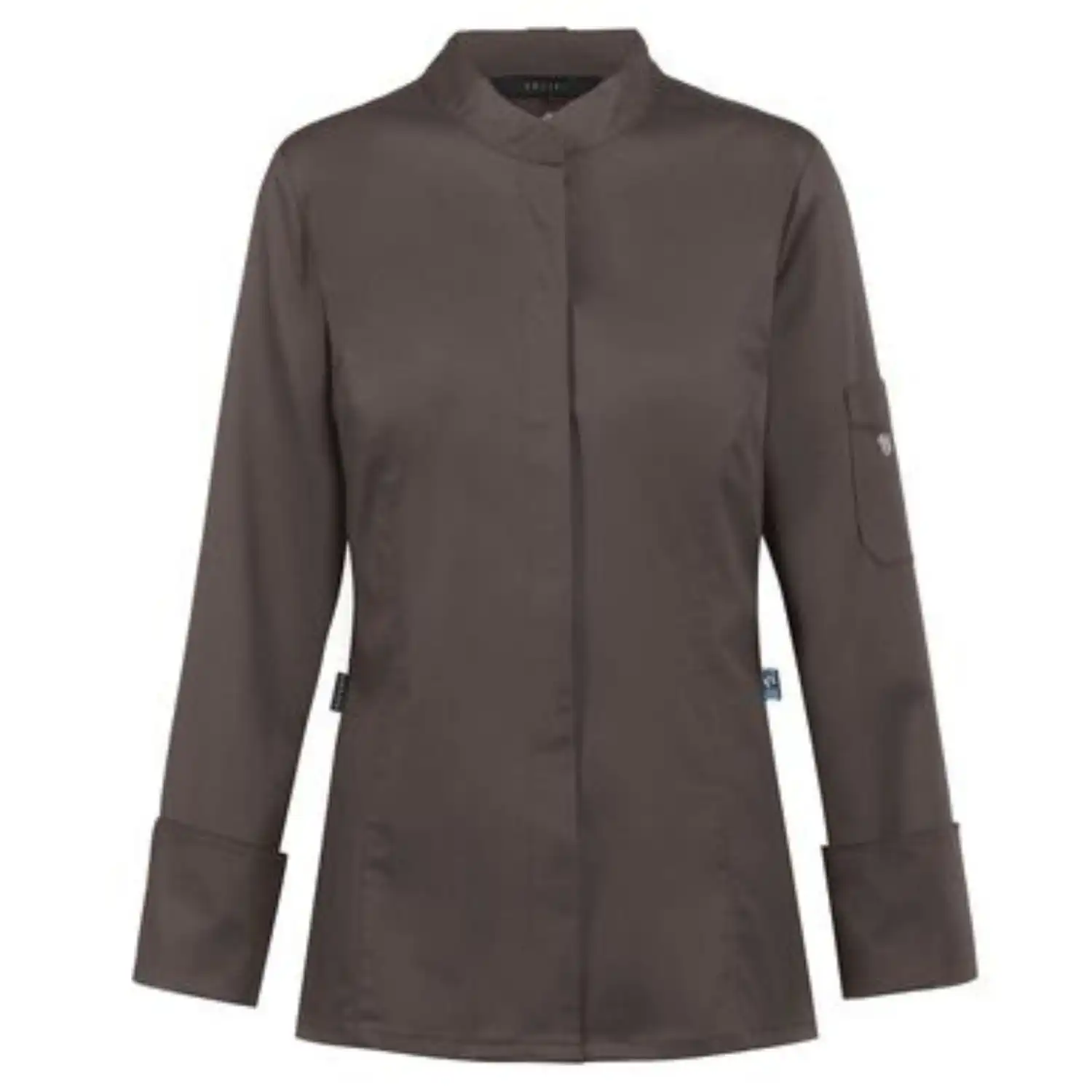 Damen Kochjacke "54001" - GREIFF® in braun, L - Thumbnail 1