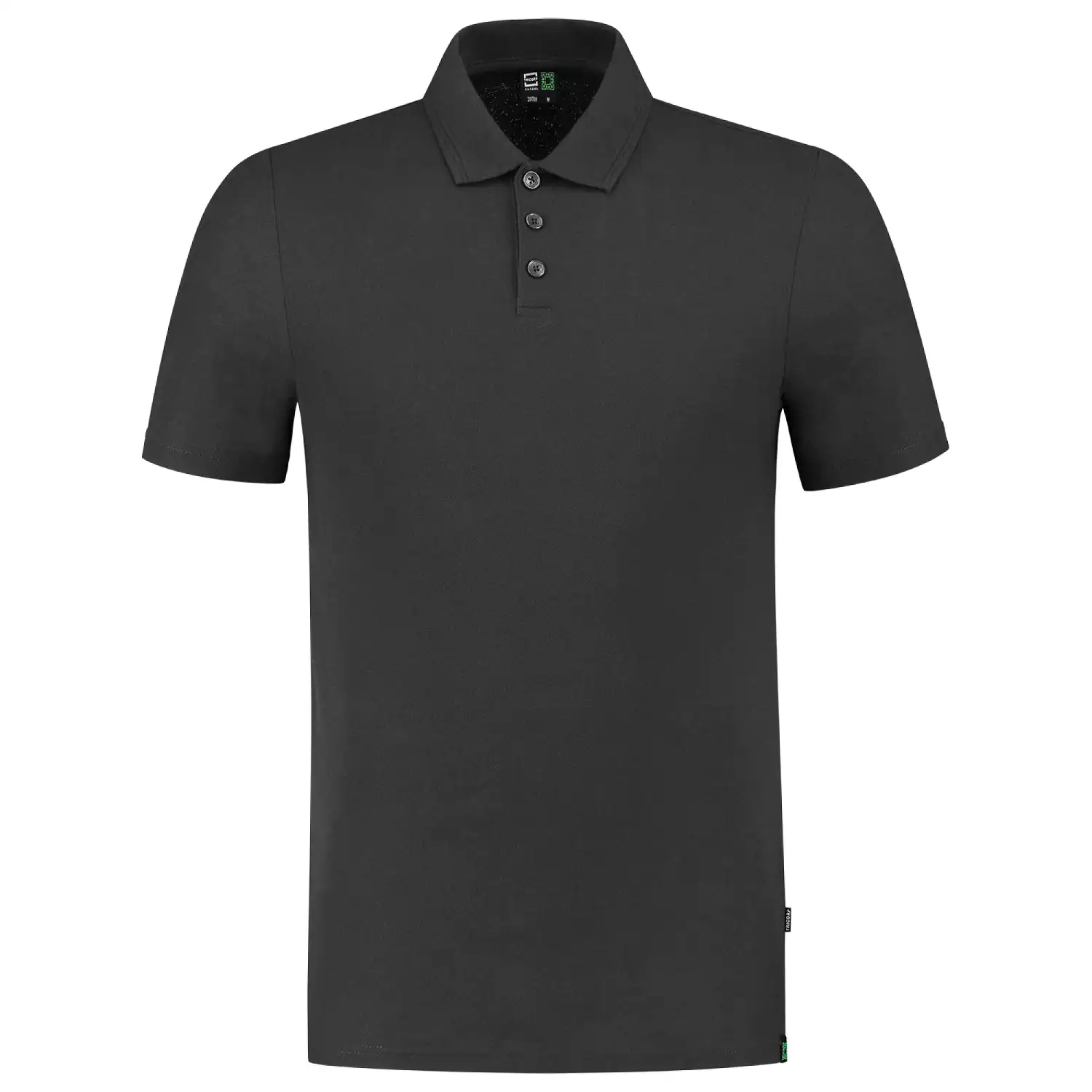 Polo-Shirt Rewear Fittet "201701" Casual in dark grey, L - Thumbnail 1