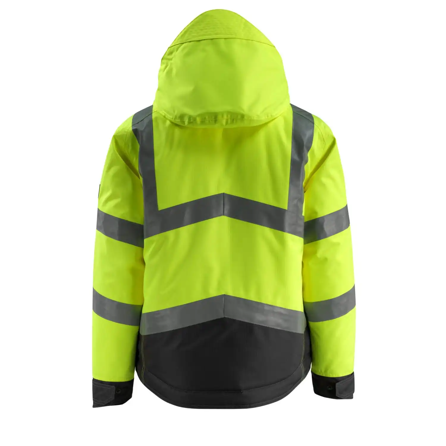 Warnschutz Winterjacke "HASTINGS" Safe Supreme in gelb/schwarz, L - Thumbnail 2