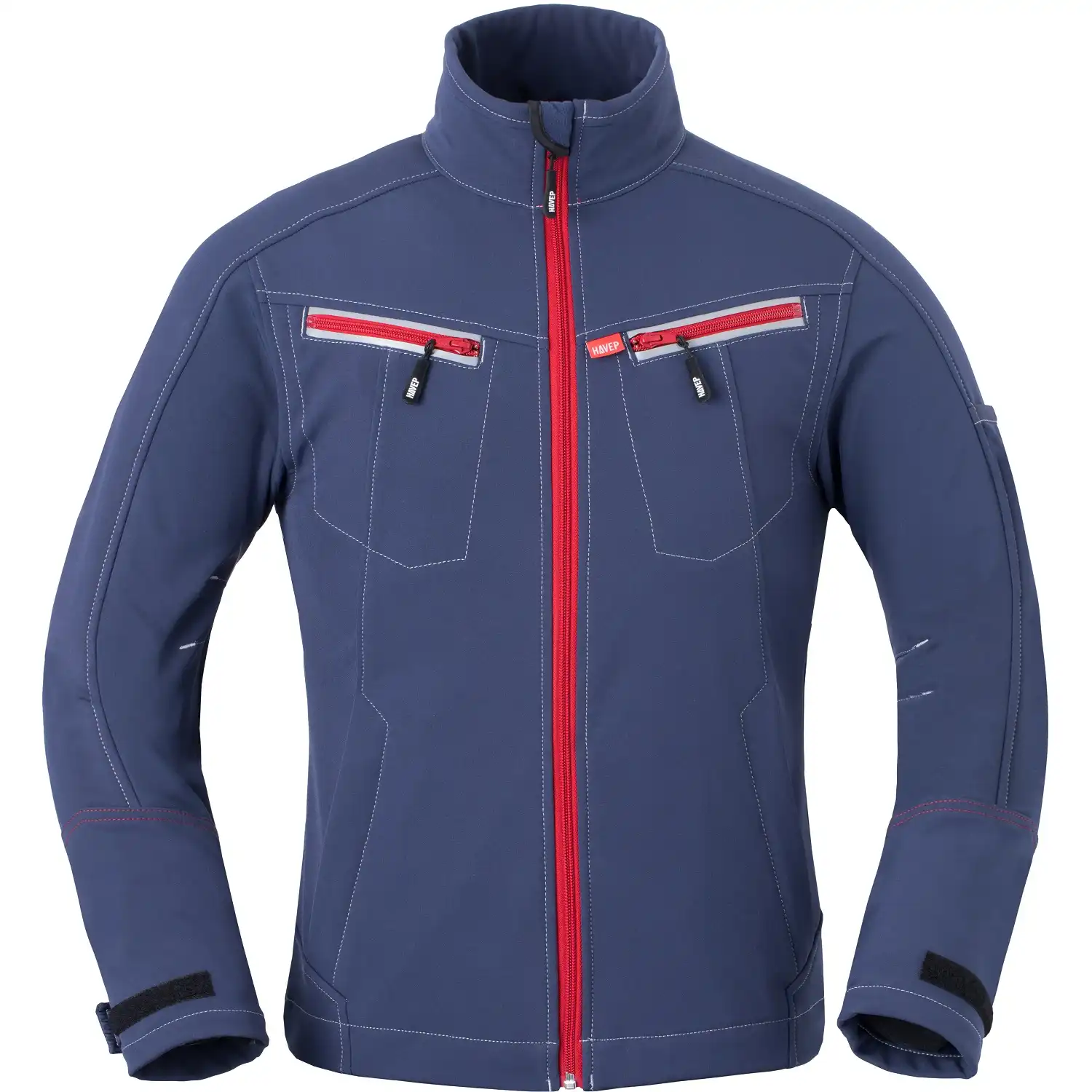 Damen Softshelljacke "40166" Attitude in marine, L - Bild 1
