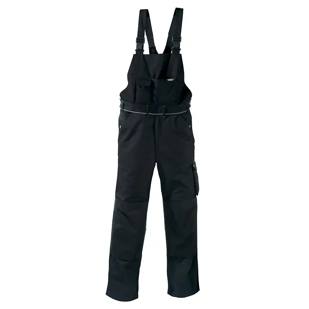 Latzhose "CANVAS 320" Cordura in schwarz, 56 - Bild 1