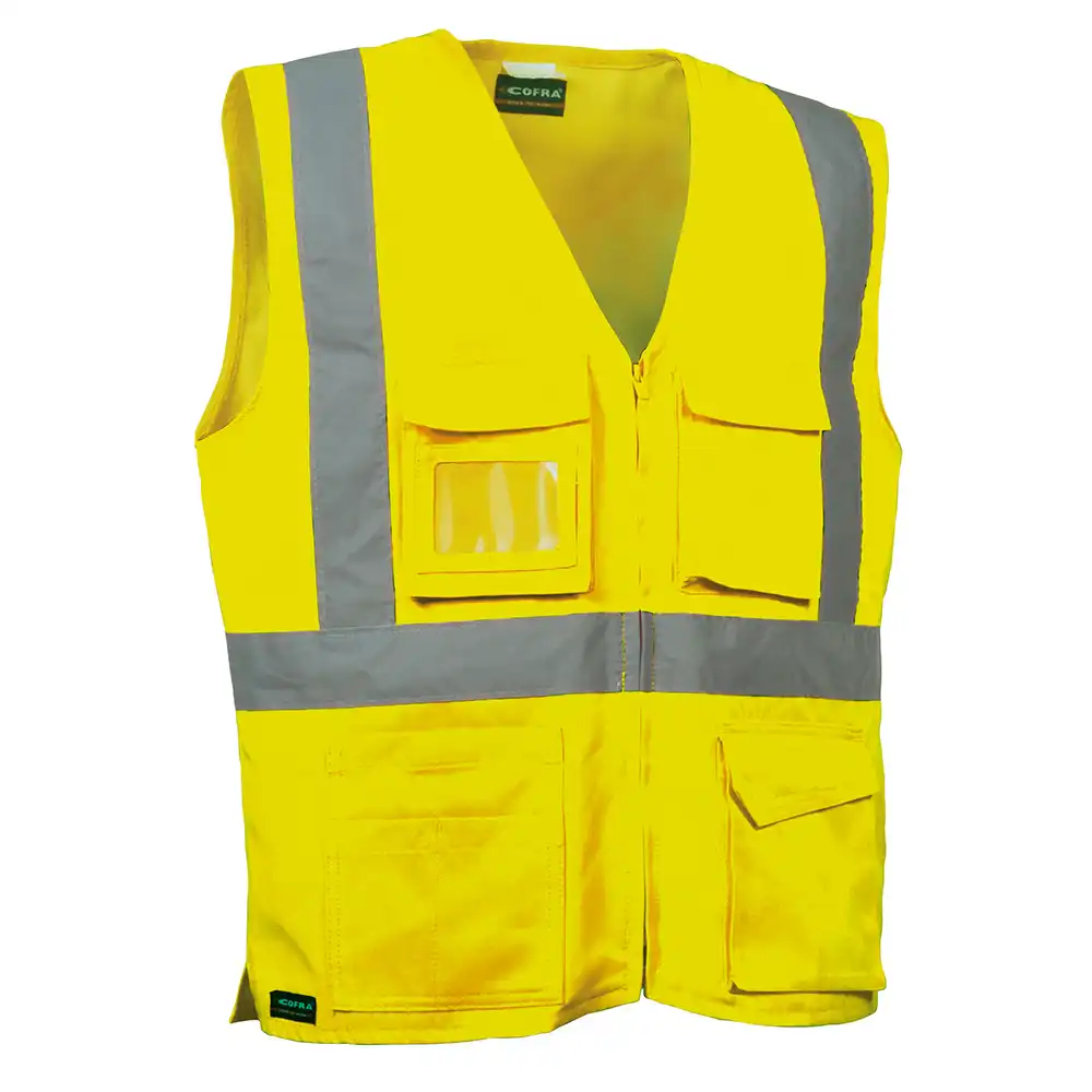 Warnschutzweste 245g/m² "SEKI" High Visibility  in gelb, L - Bild 1