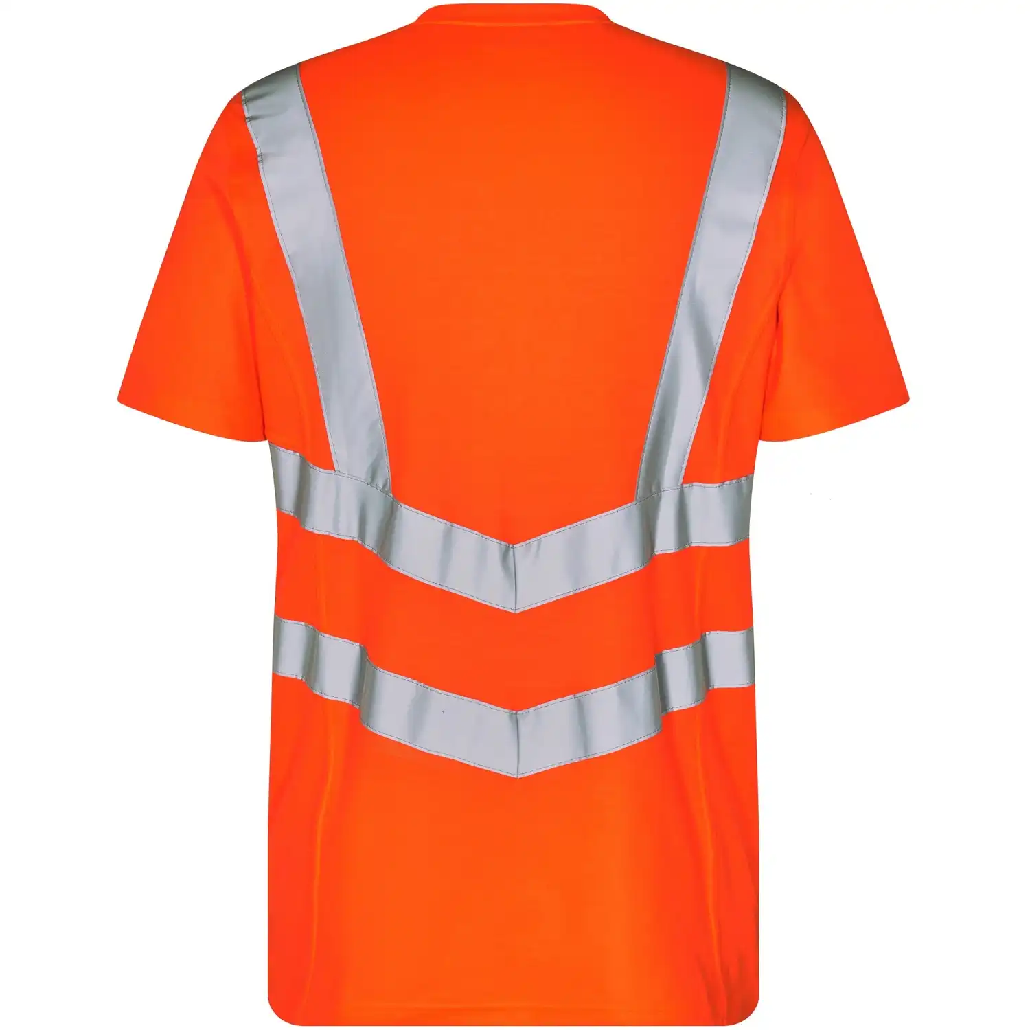 Warnschutz T-Shirt "9544-182" Safety Kl. 2 in Orange, L - Thumbnail 2