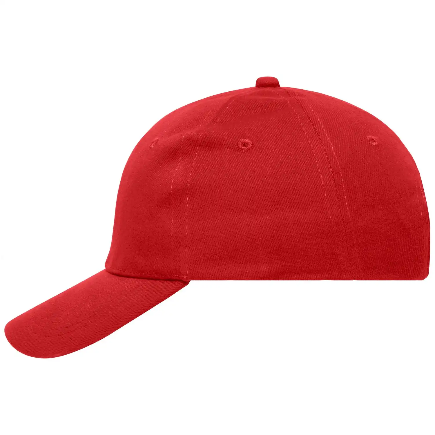 Basecap Heavy Cotton "MB091" 6-Panel in red - Bild 1