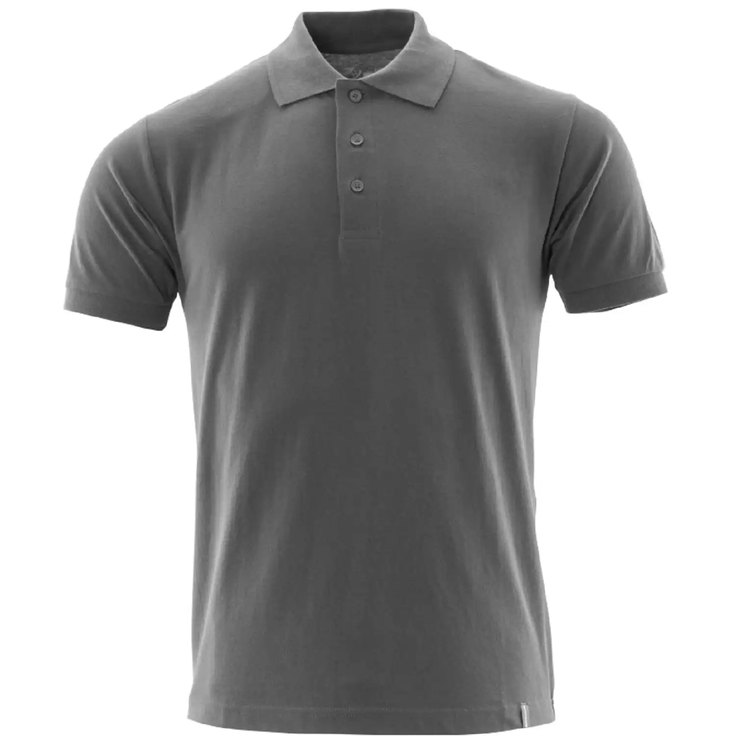 Bio Polo T-Shirt "20583" Crossover in dunkelanthrazit, XL - Bild 1