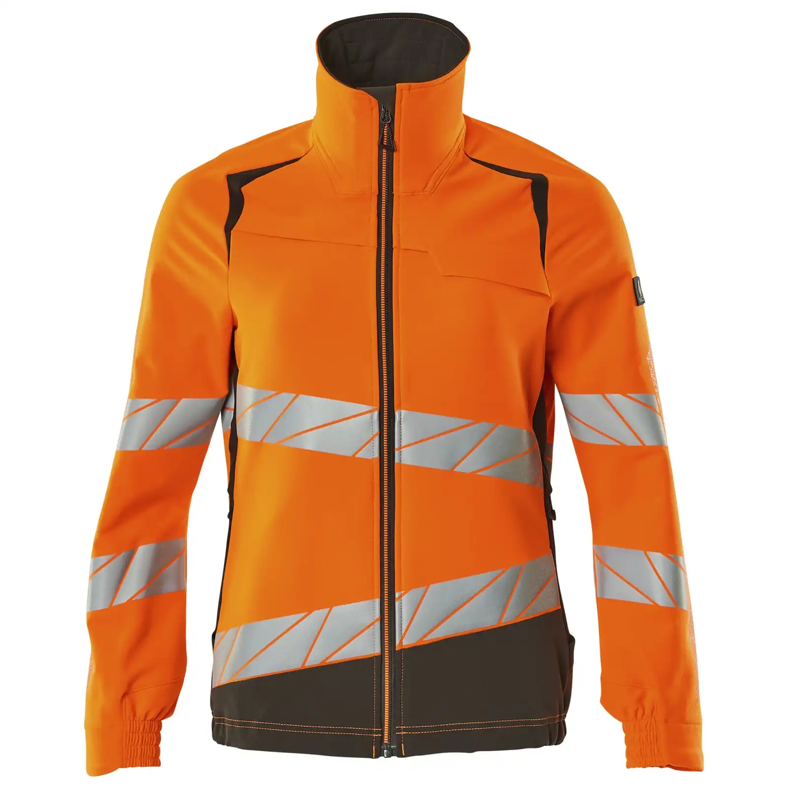 Damen Warnschutz Stretch Bundjacke "ACCELERATE SAFE" in orange/dunkelanthrazit, XS - Thumbnail 1