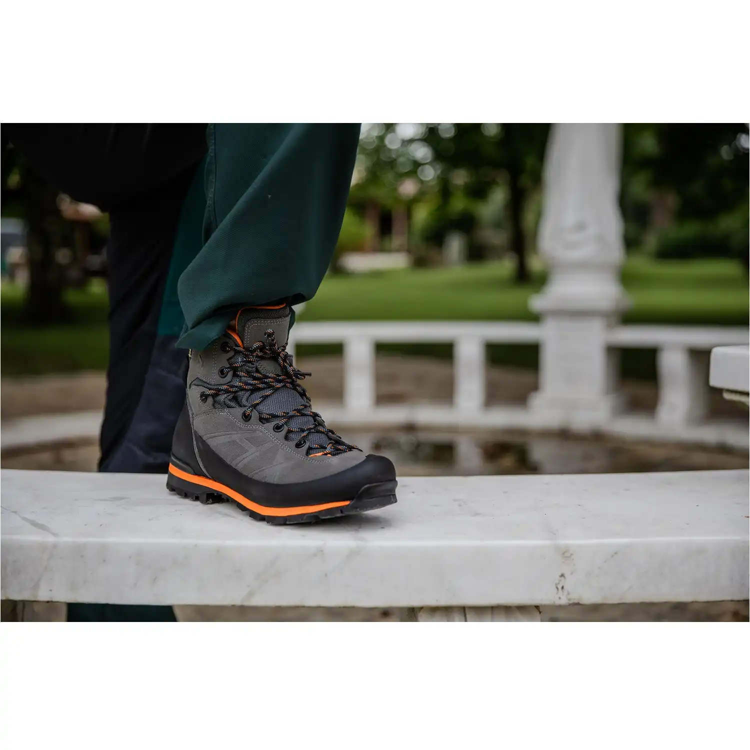 Kletterstiefel "RAMBLE GTX grey-orange" in UK 11 (EU 46) - Thumbnail 3