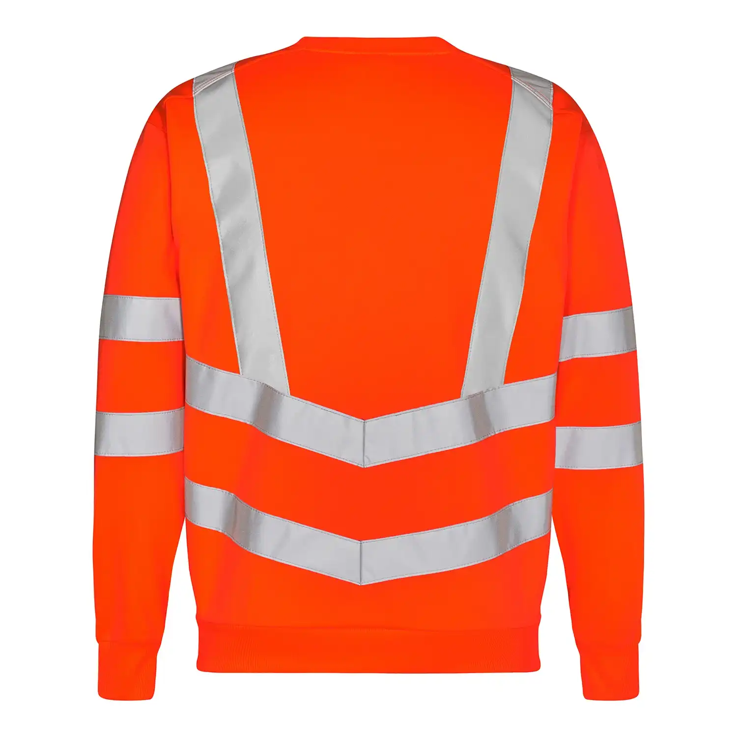 Warnschutz Sweatshirt "8021-241" Safety Kl. 3 in Orange, L - Thumbnail 2