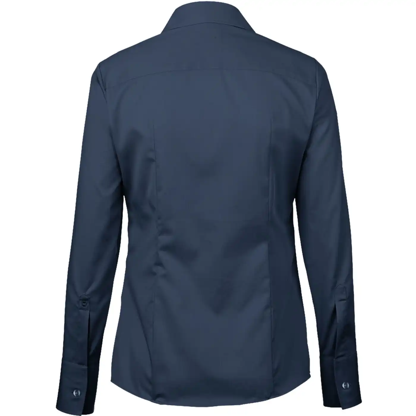 Bluse "BUSINESS" langarm 106 in marine, L - Thumbnail 2