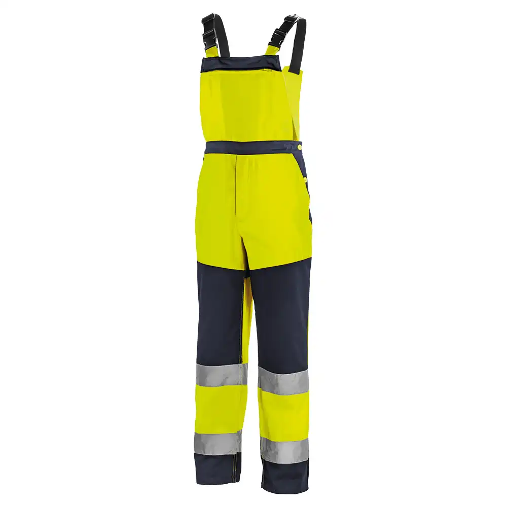 Warnschutz-Latzhose "BUFFALO" gelb/marine in 50 - Thumbnail 1