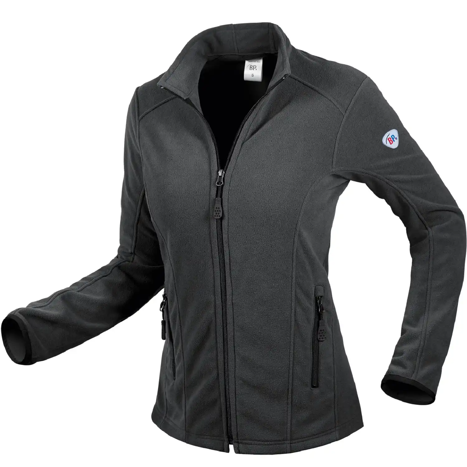 Damen Fleecejacke "1693-641" in anthrazit, XS - Thumbnail 1