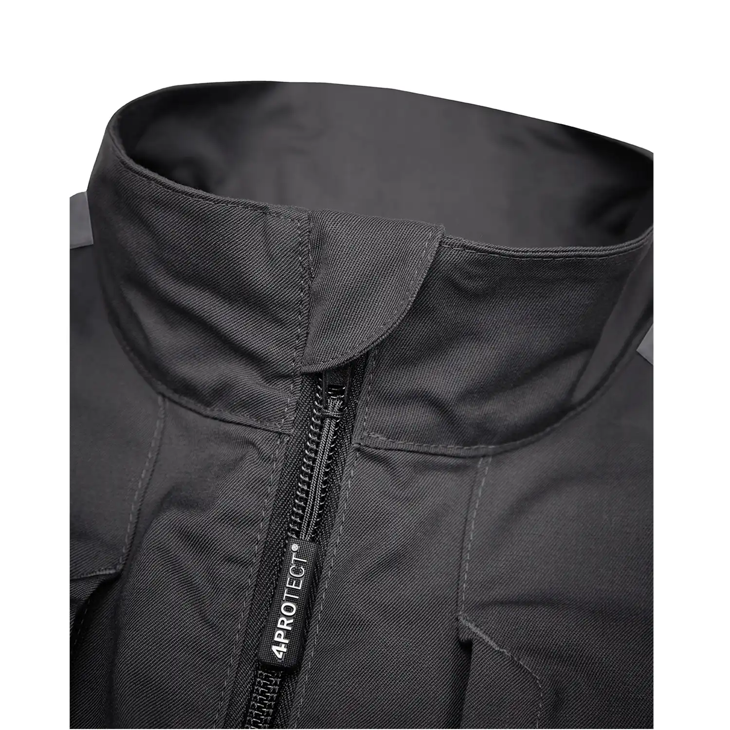 Workwear Weste in schwarz/grau, L - Thumbnail 4