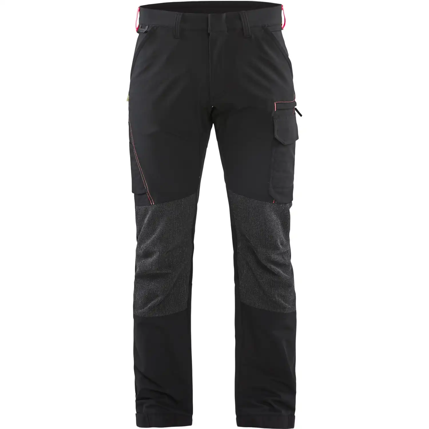 Stretch Servicehose "1422" in schwarz/rot, C146 - Bild 1