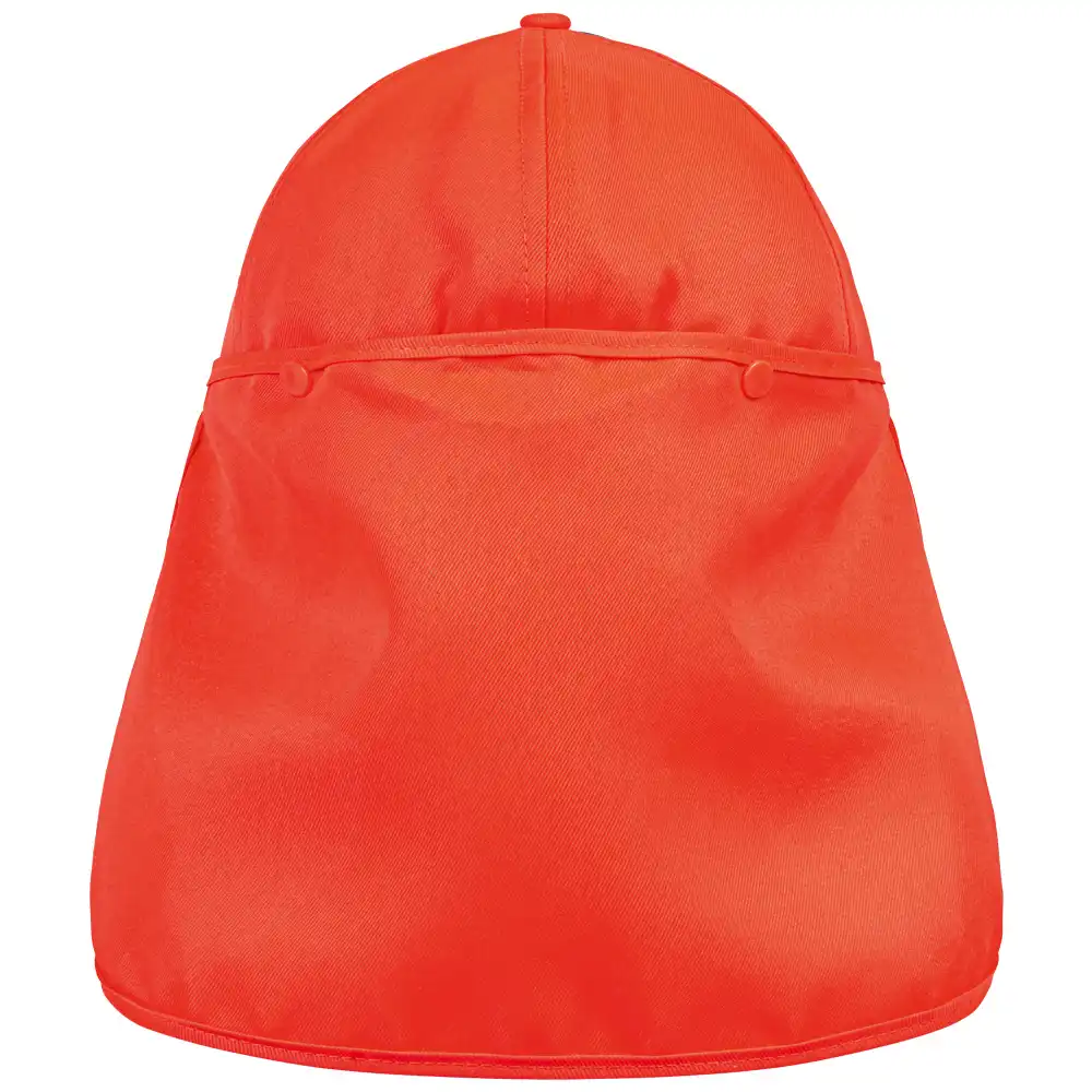 Hi-Viz Cap m. Nackenschutz KOLJA UV-Schutz  in Orange - Thumbnail 3
