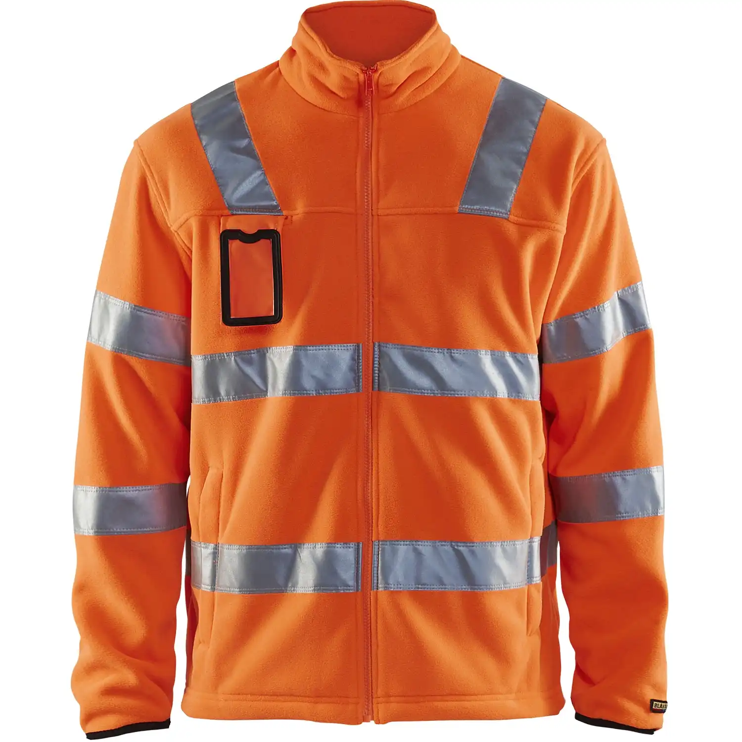 Warnschutz Fleecejacke "4833" in Orange, 5XL - Thumbnail 1