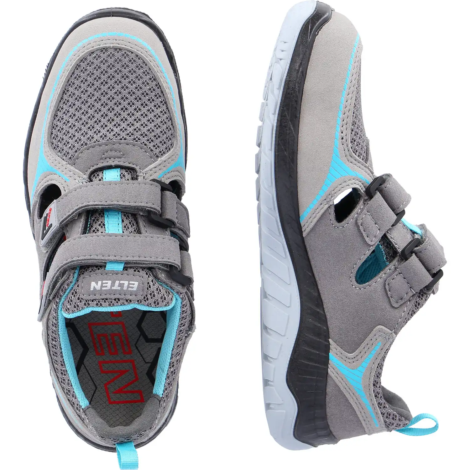 Damen Sicherheitssandalen S1P "MELLI GREY EASY" ESD WELLMAXX in 40 - Thumbnail 2