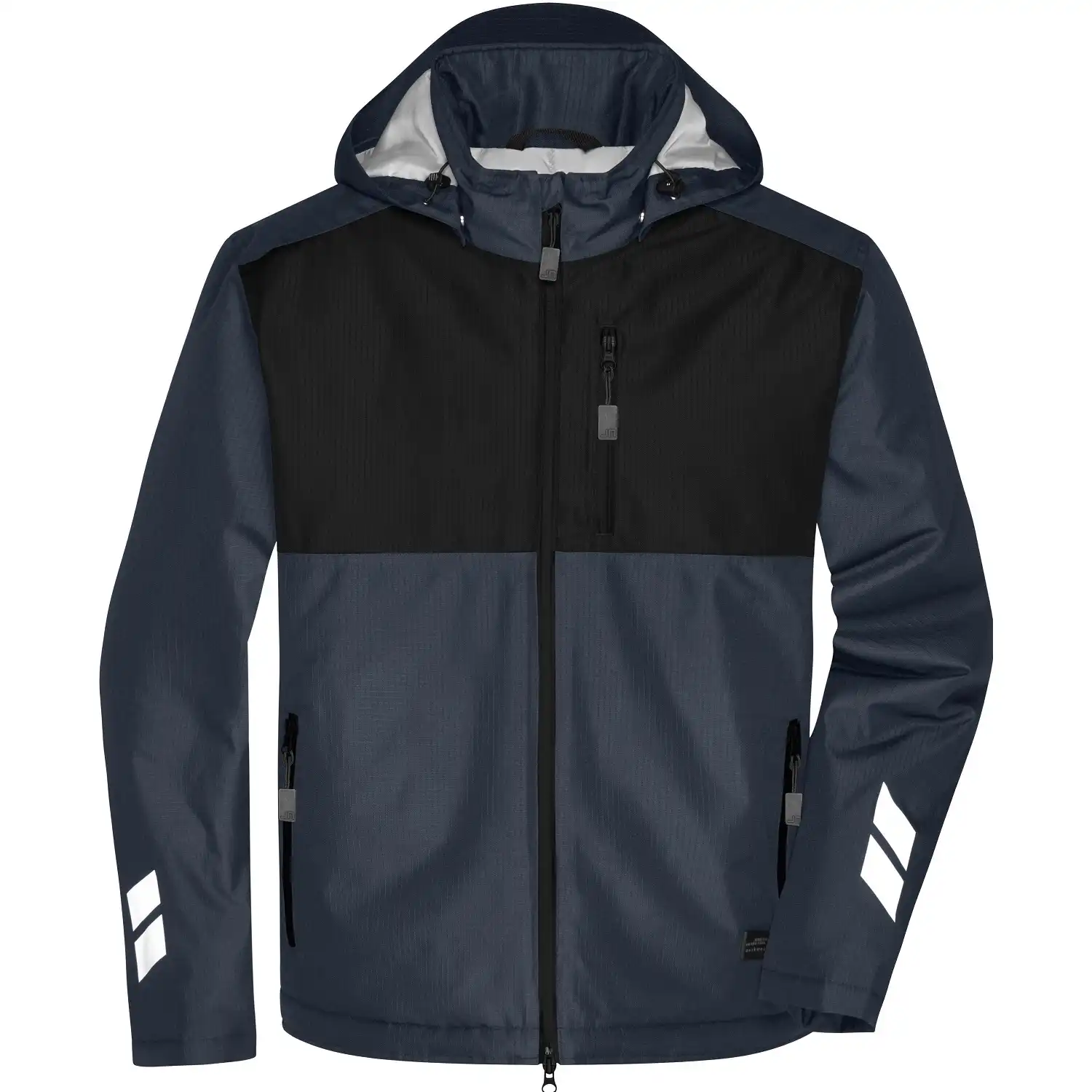 Hardshell Winterjacke "JN1815" in carbon/black, 3XL - Thumbnail 1