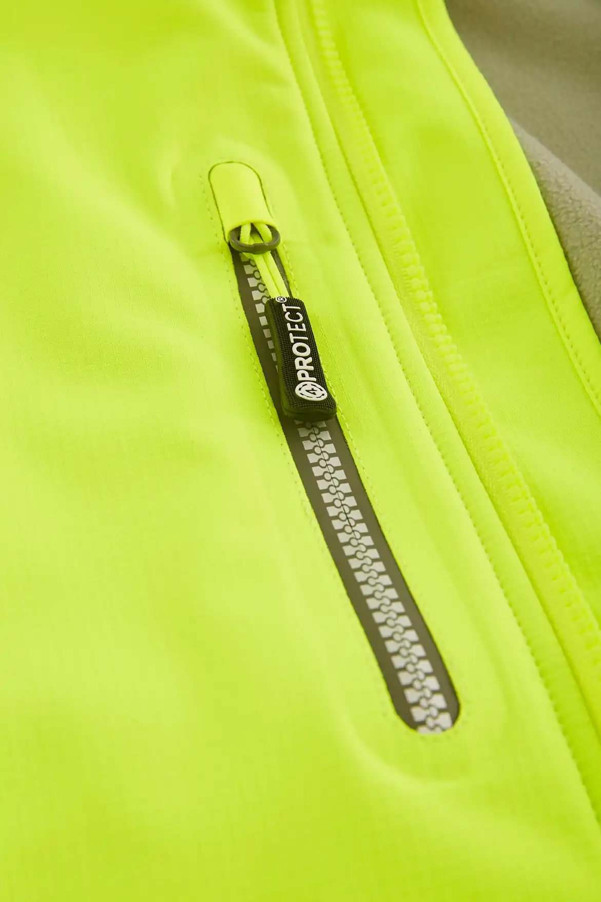 Warnschutz Softshell-Weste "PARAMUS" in gelb, L - Thumbnail 4