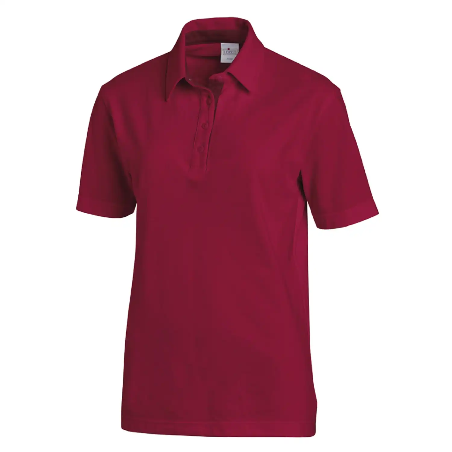 Polo T-Shirt "08/2637" in bordeaux, L - Bild 1