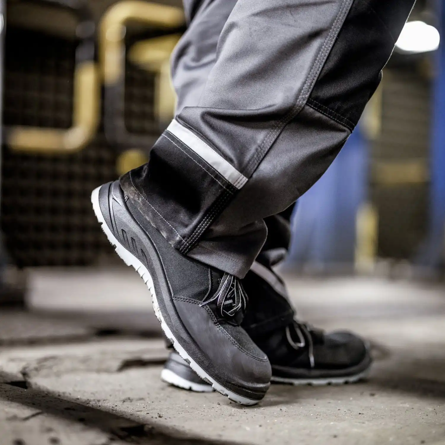 Sicherheitshalbschuhe S3S "SOLID STEP" grau in 35 - Thumbnail 4