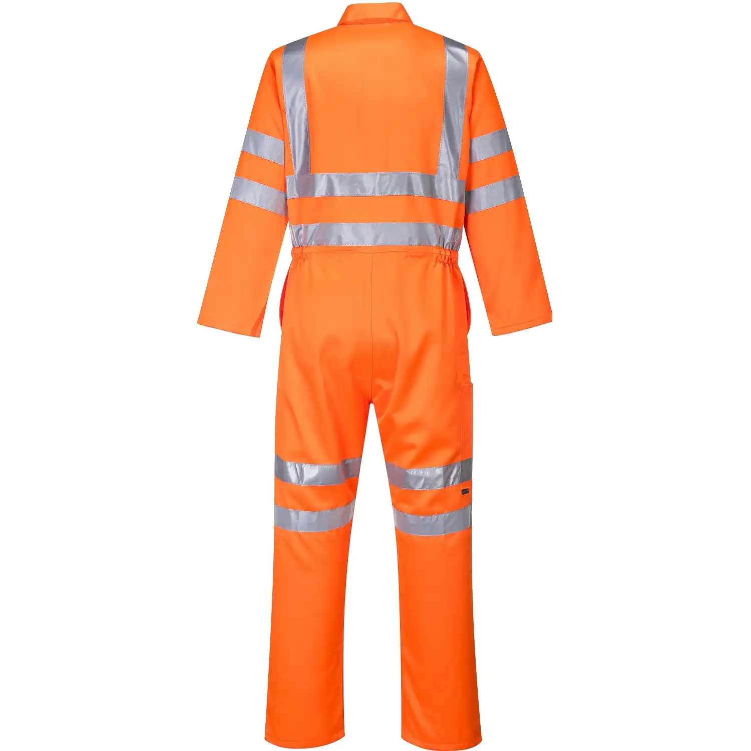 Warnschutz Overall "RT42" Bahn orange in XL - Thumbnail 2