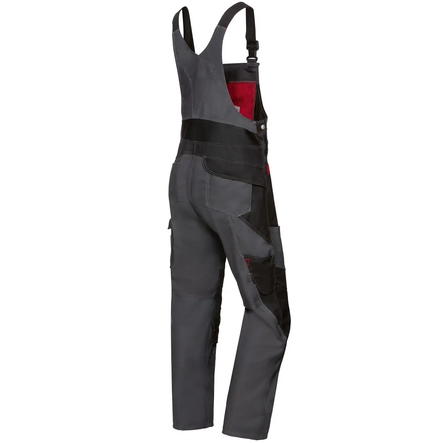 Latzhose "1821-565" Bplus Green in anthrazit/schwarz, 40/42 - Thumbnail 2