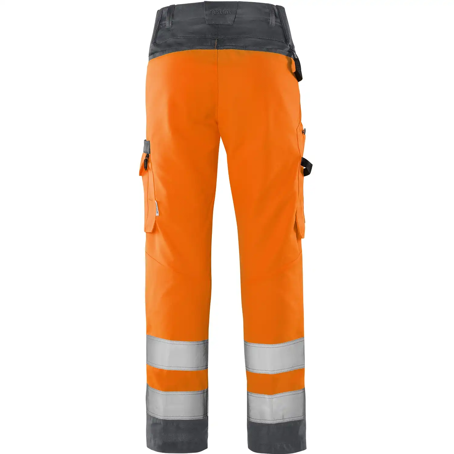 Damen Warnschutz Bundhose Kl. 2 "2642 GPLU" Green Trofta in orange/grau, R38 - Thumbnail 2