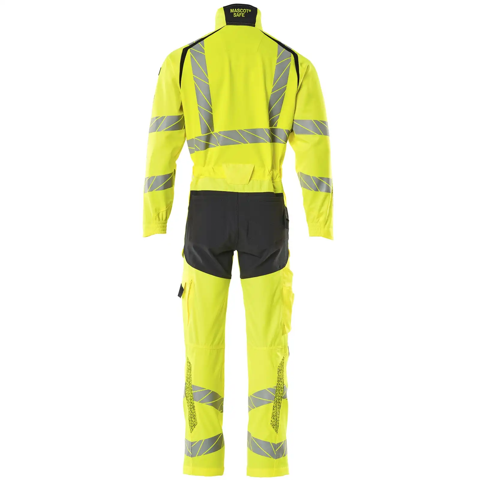 Warnschutz Overall "ACCELERATE SAFE" in gelb/schwarzblau, XXL - Thumbnail 2