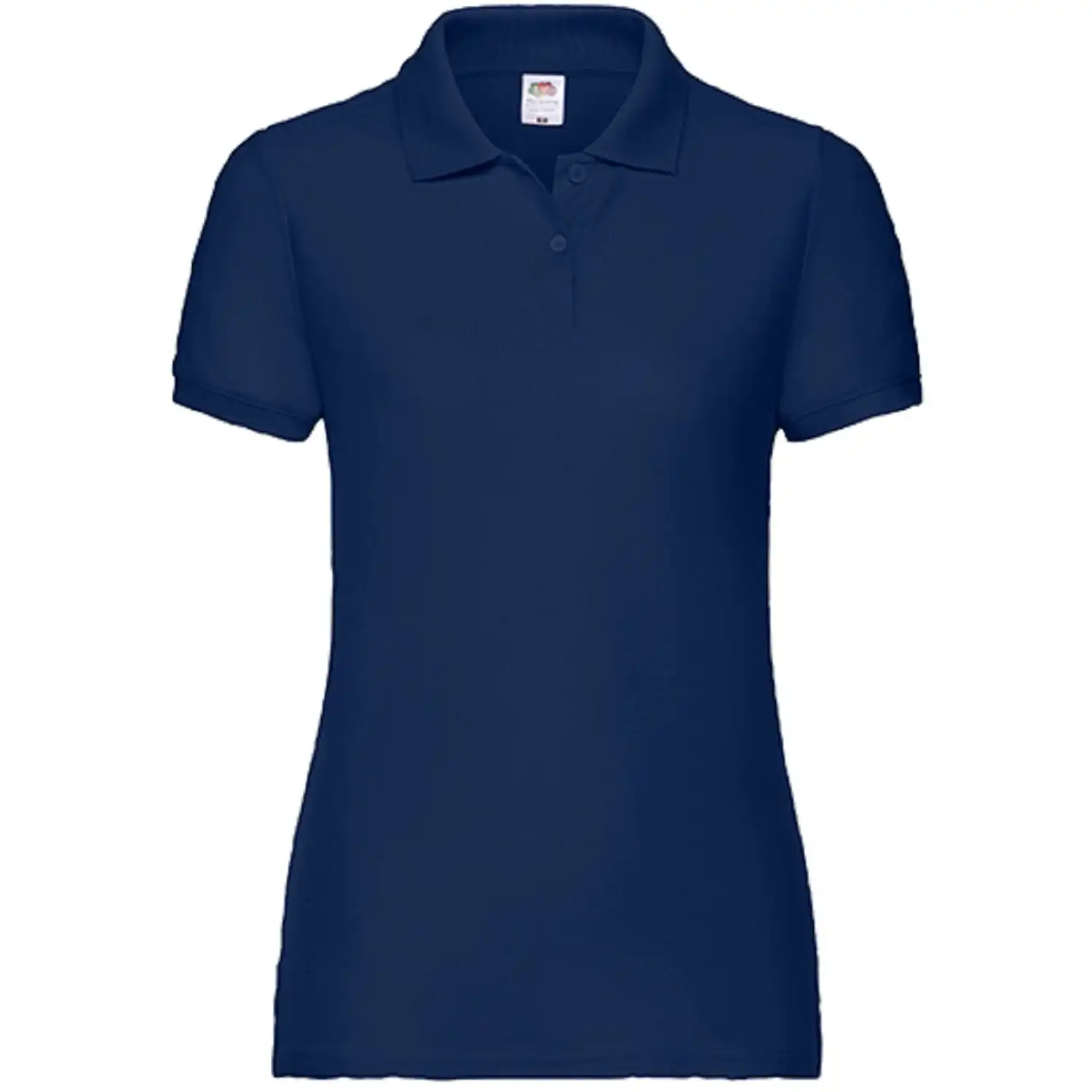 Damen Polo-Shirt "F517" in navy, M - Thumbnail 1