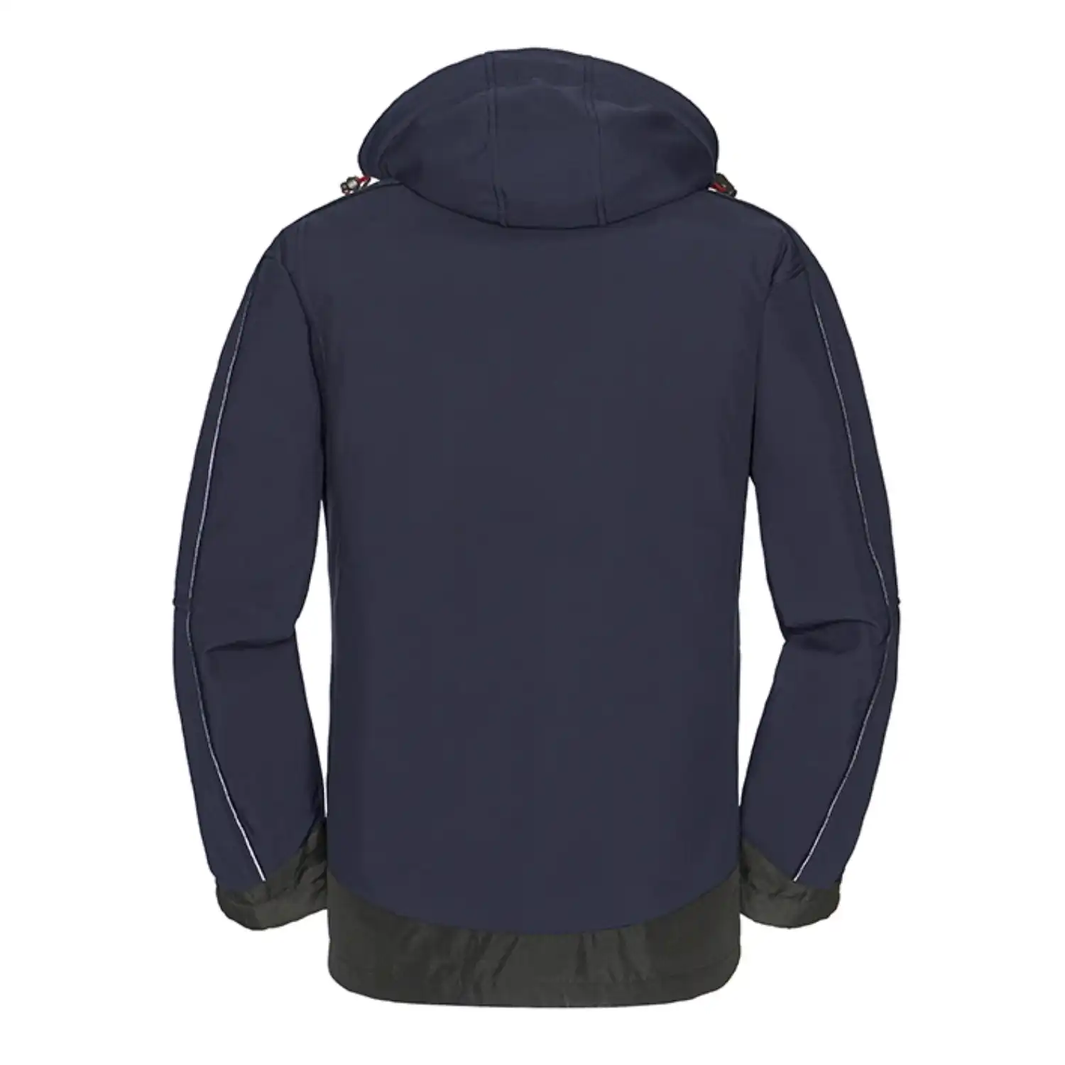 Workwear Softshell-Jacke "Montana" in marine/schwarz, M - Thumbnail 2
