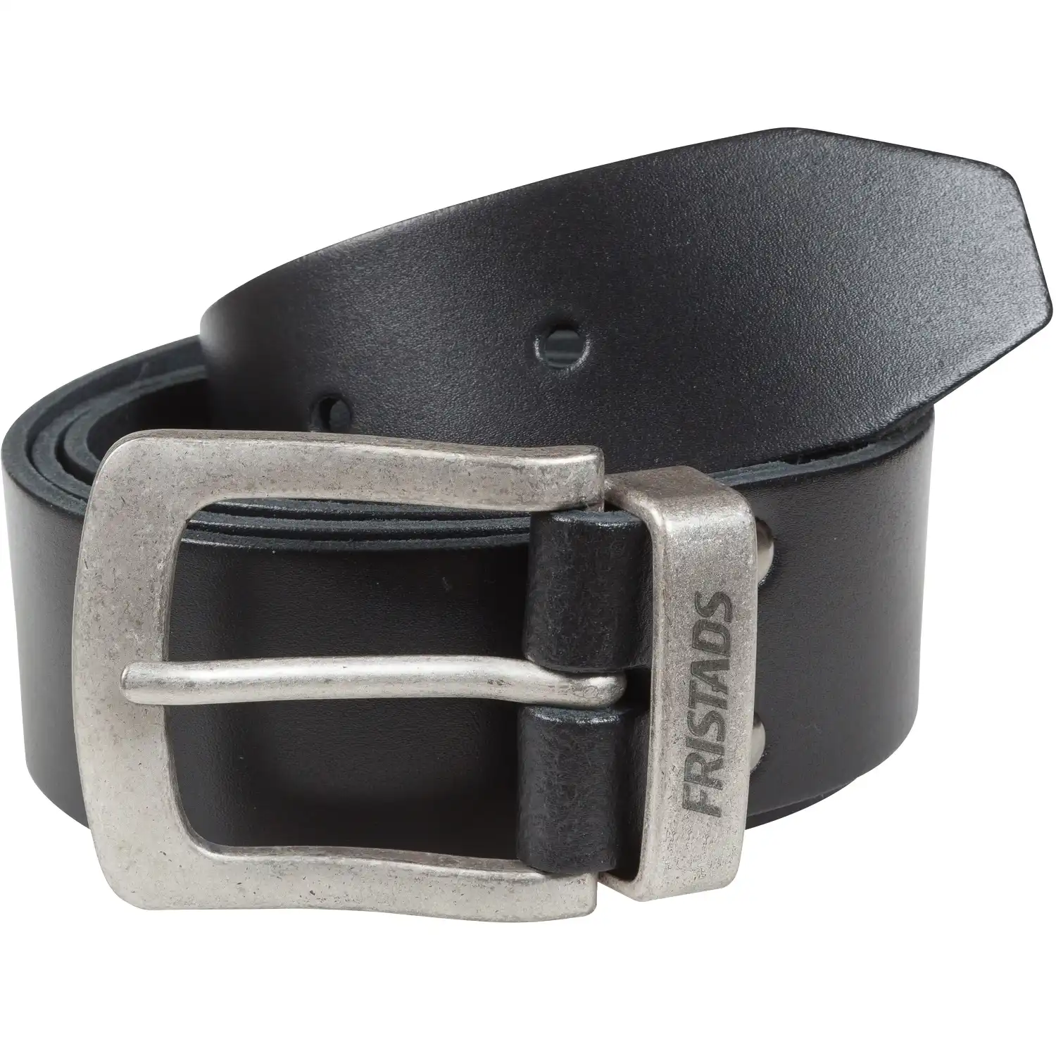 Ledergürtel "9372 LTHR" 143cm schwarz - Bild 1