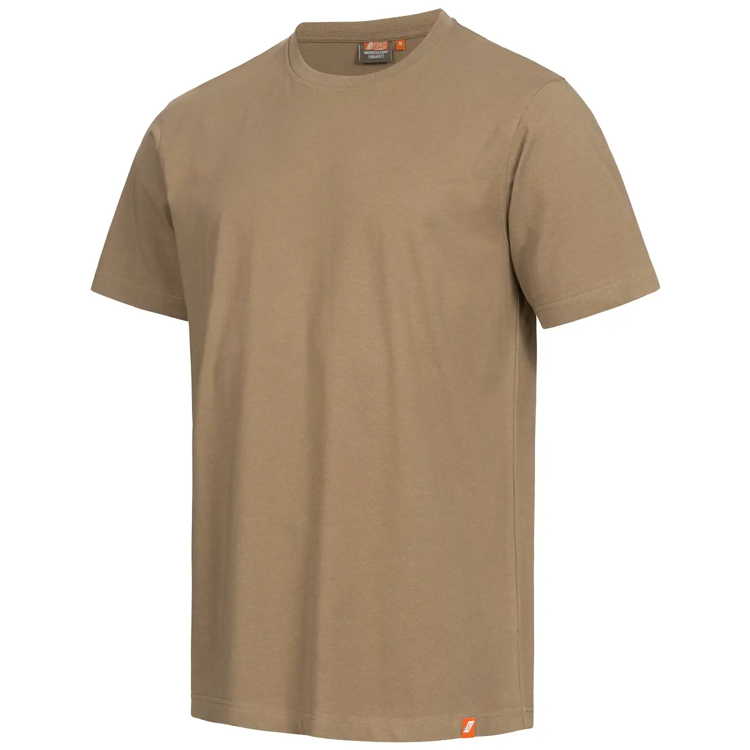 T-Shirt "MOTION TEX LIGHT" in khaki, L - Thumbnail 1