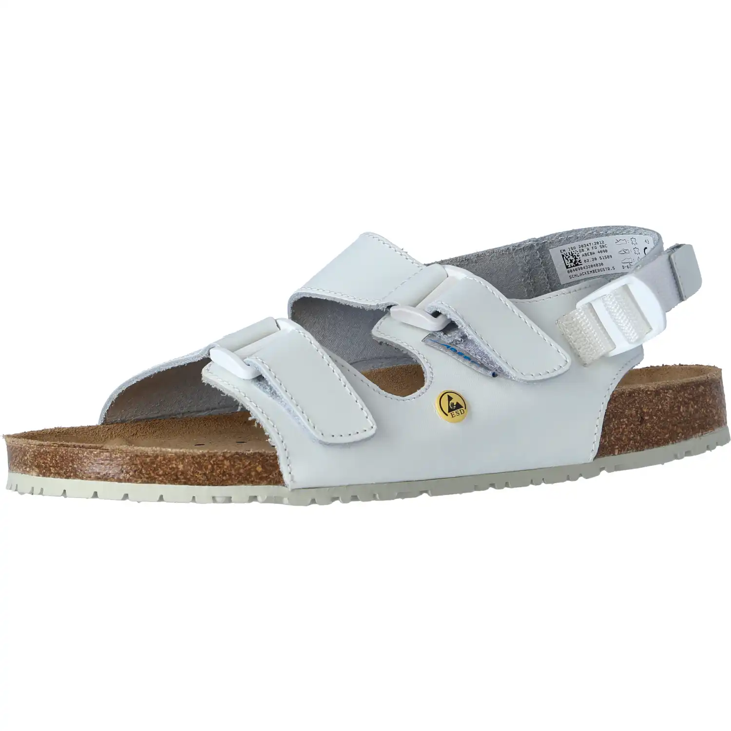 Berufssandale OB "4090" ESD Nature weiß in 42 - Thumbnail 1