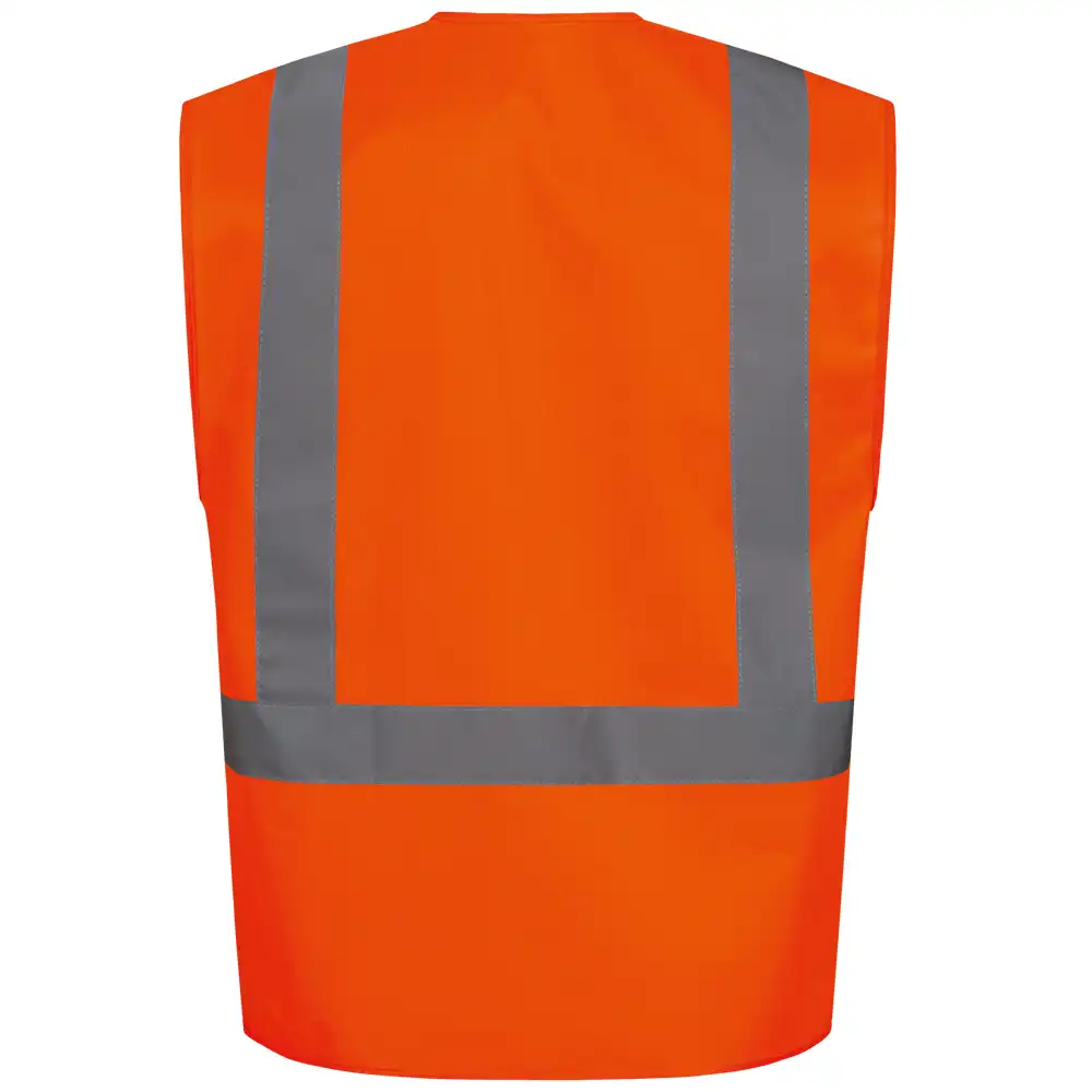 Warnweste Kl. 2 in Orange, L/XL - Thumbnail 2