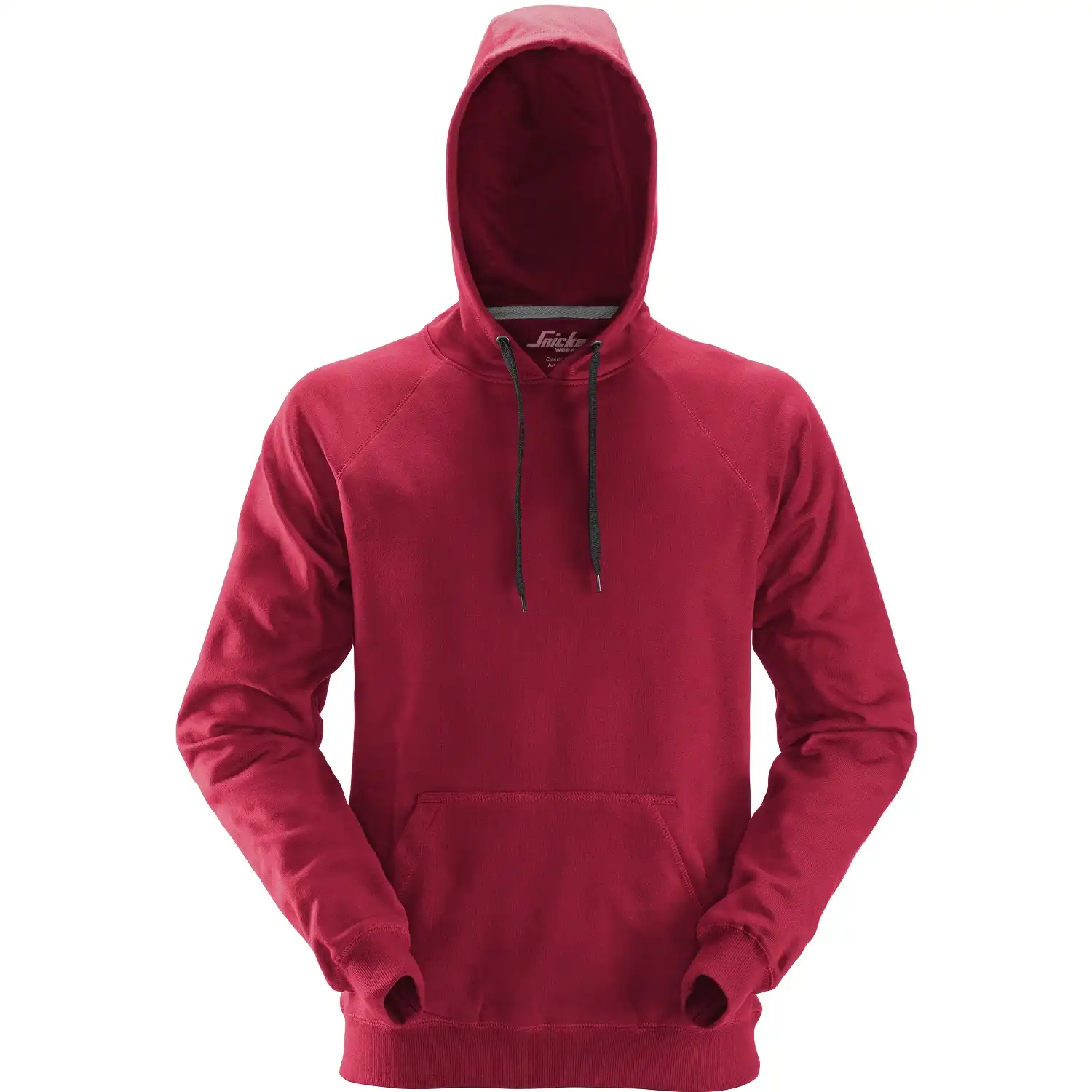 Kapuzen-Sweatshirt "2800" in chilirot, XS - Thumbnail 1