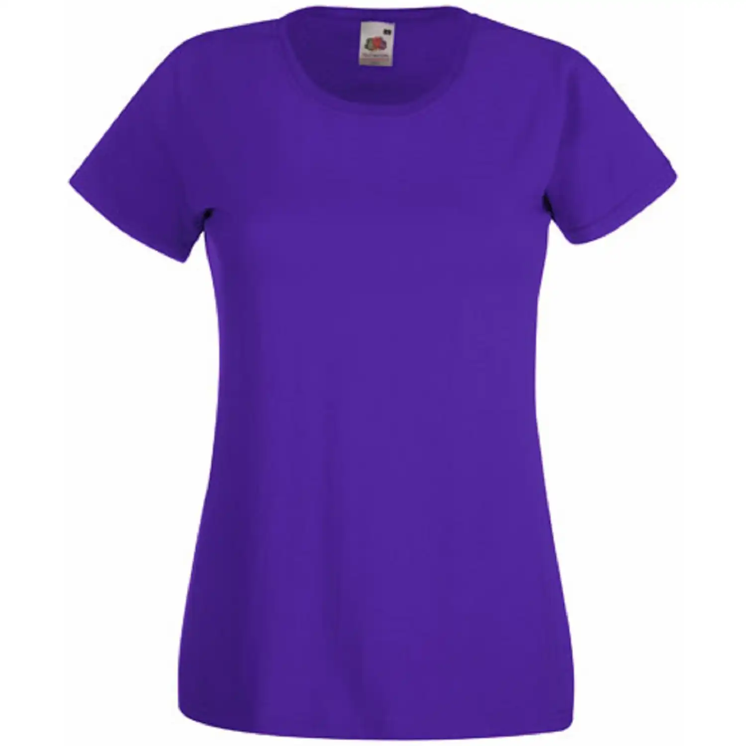 Damen T-Shirt "F288N" 100% Baumwolle Valueweight in purple, L - Bild 1