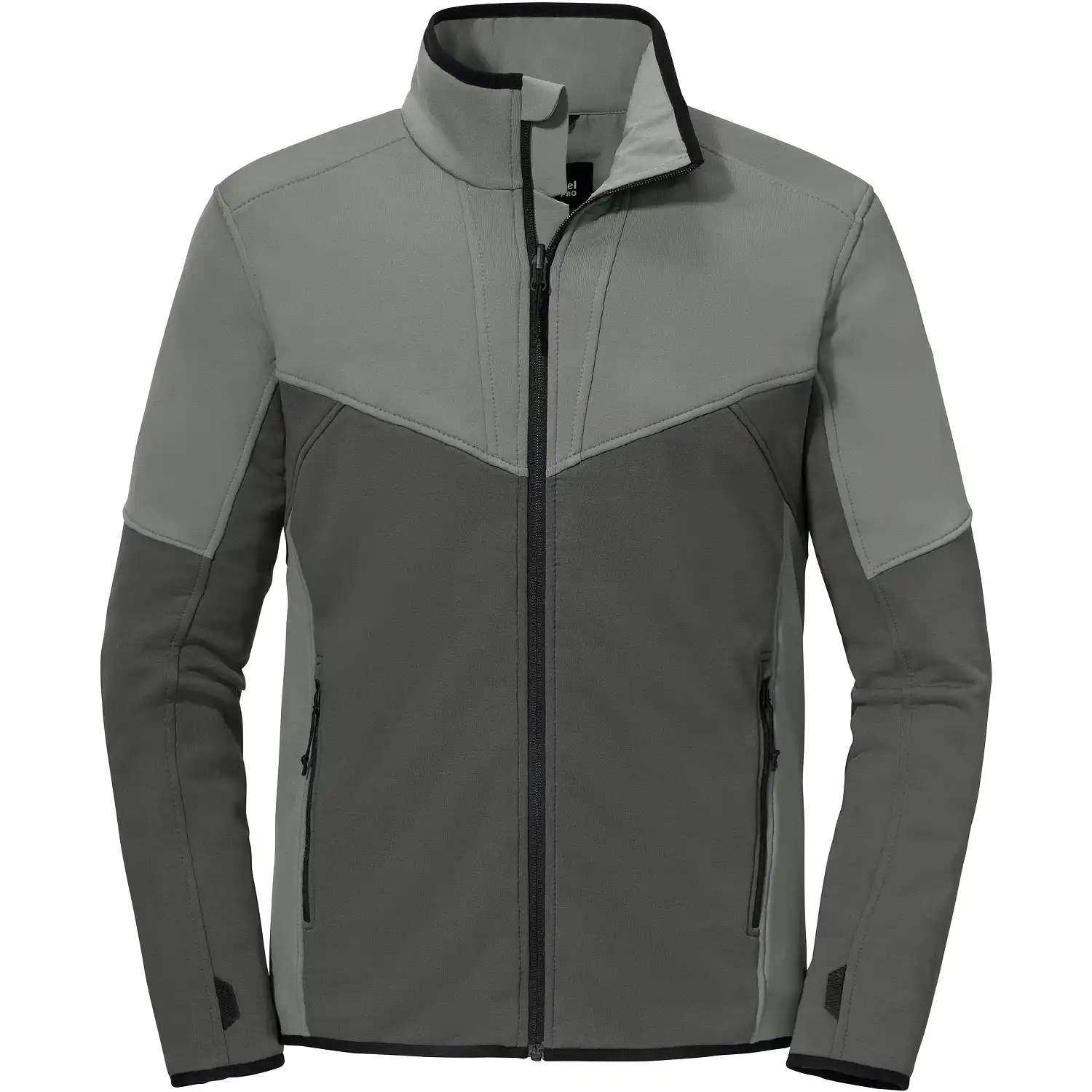 Fleecejacke "EINHEIZER" Zipin in grau, L - Bild 1