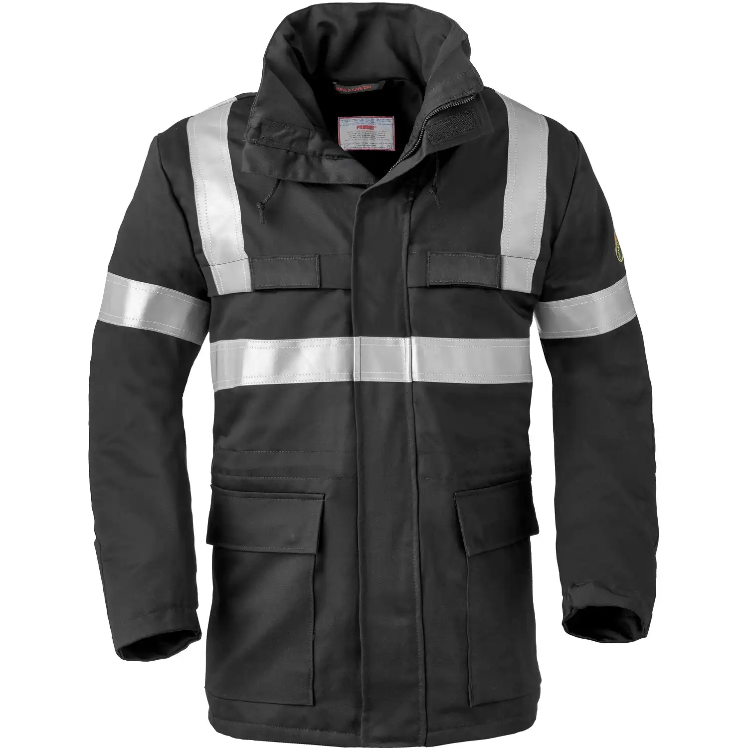 Multinorm Parka "40070" 5safety in schwarz, L - Bild 1
