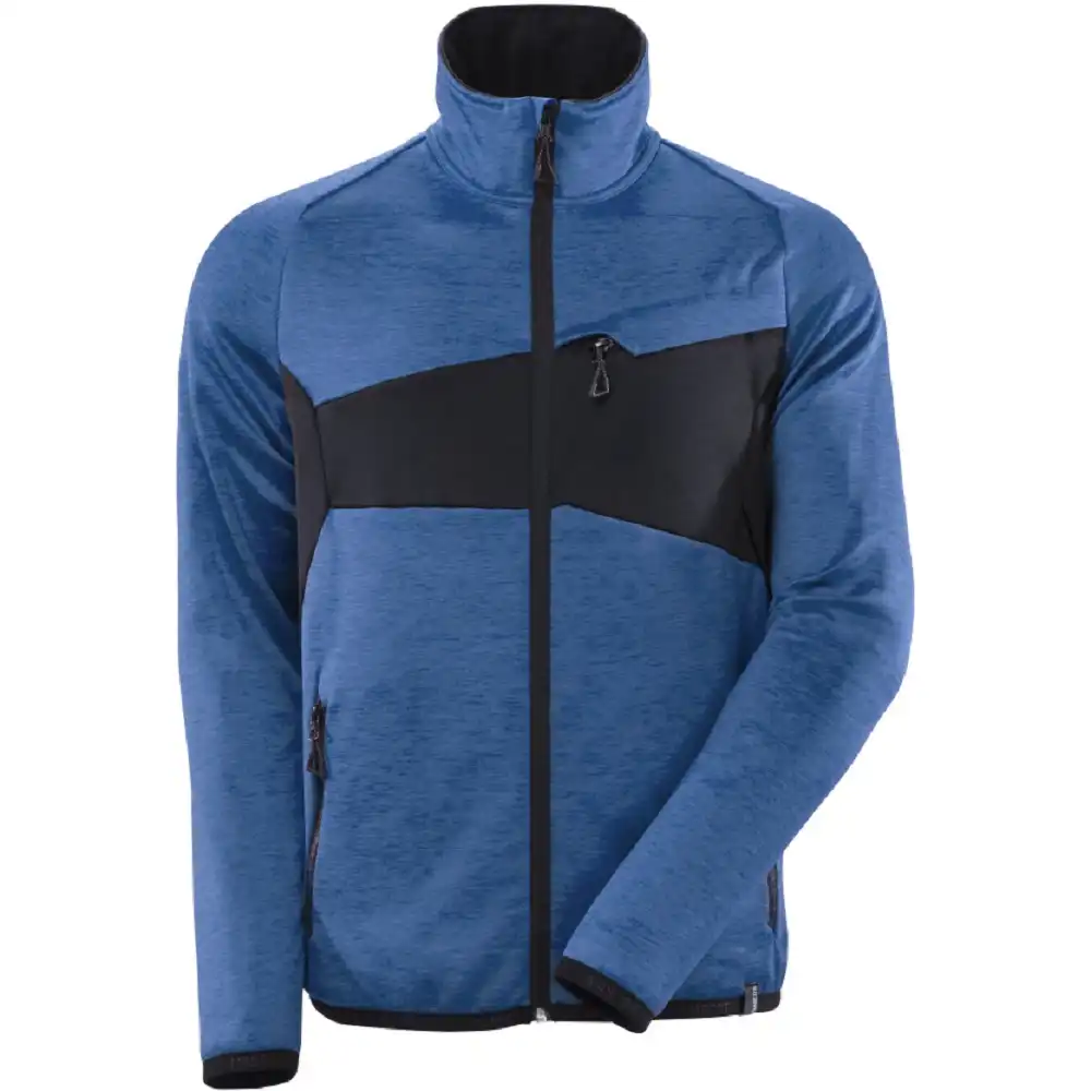 Fleecejacke "ACCELERATE" in azurblau/schwarzblau, XS - Bild 1