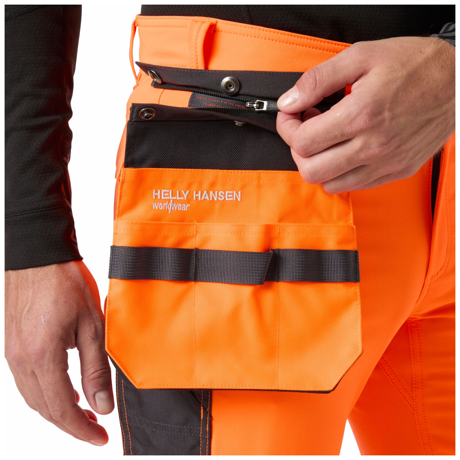 Werkzeugtasche "CNCT HI VIS ESSENTIAL 1" in Orange - Thumbnail 2