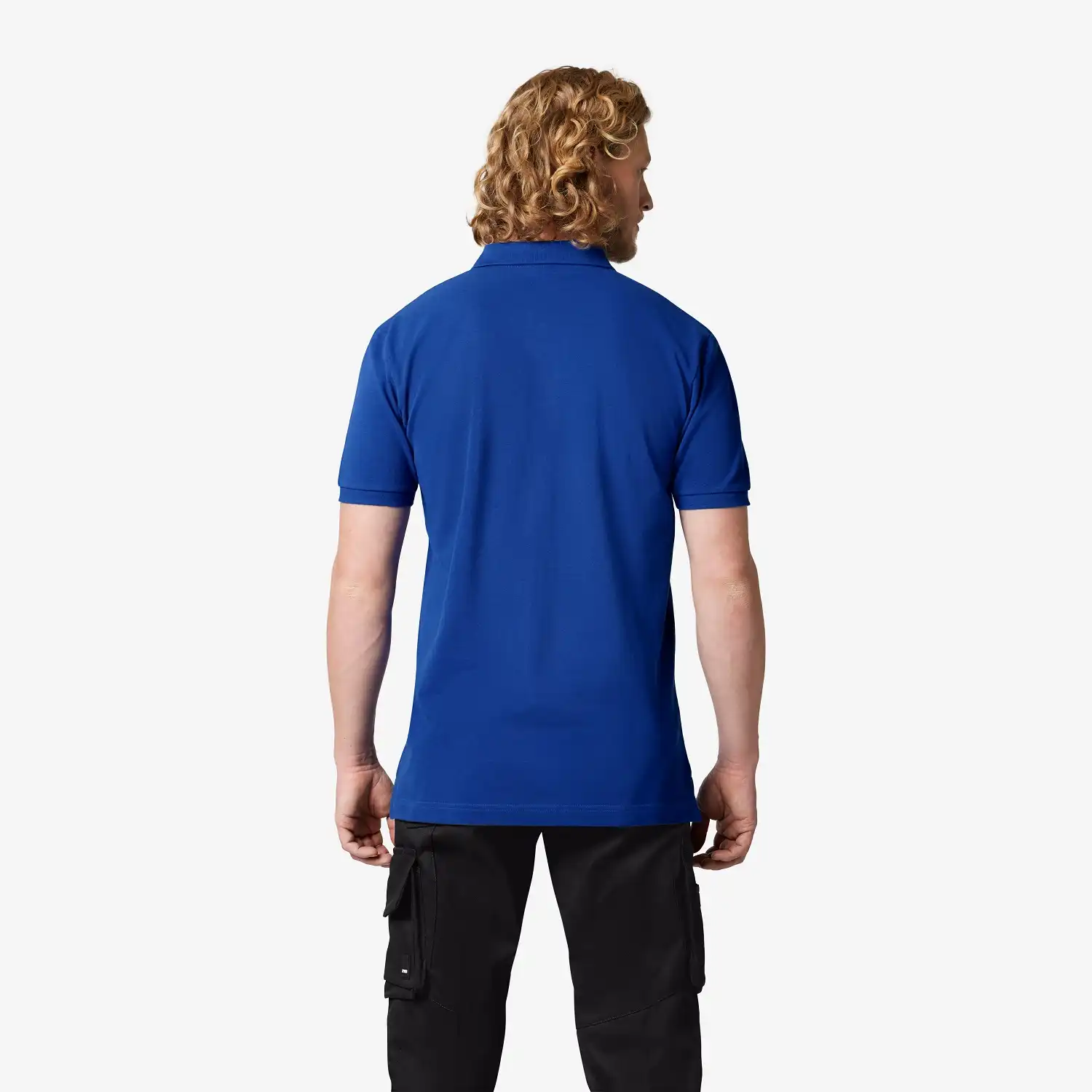 Polo-Shirt "DANIEL" in royal, M - Thumbnail 2