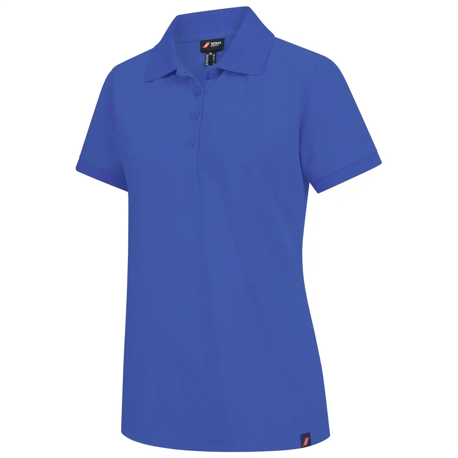Damen Poloshirt MOTION TEX PLUS in Blau, L - Thumbnail 1