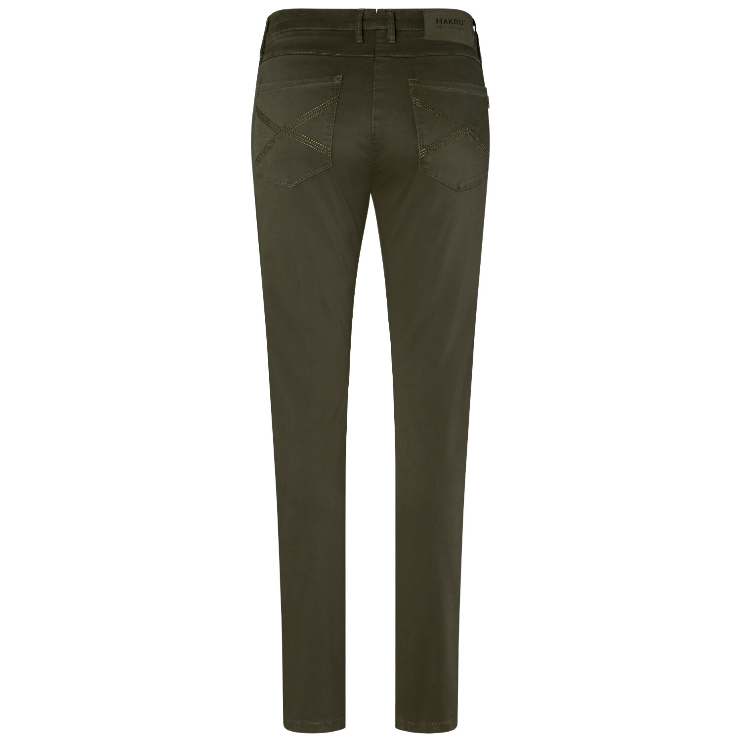 Damen Chinohose X-Stretch "706" in olive, L - Thumbnail 2