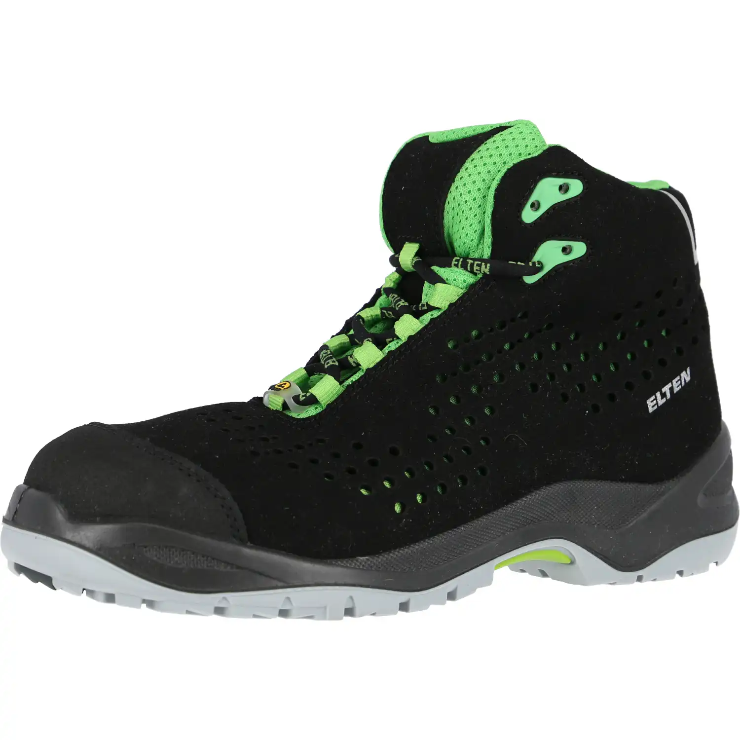 Sicherheitshochschuhe S1P "IMPULSE GREEN MID" ESD BIOMEX DYNAMICS in 42 - Thumbnail 1