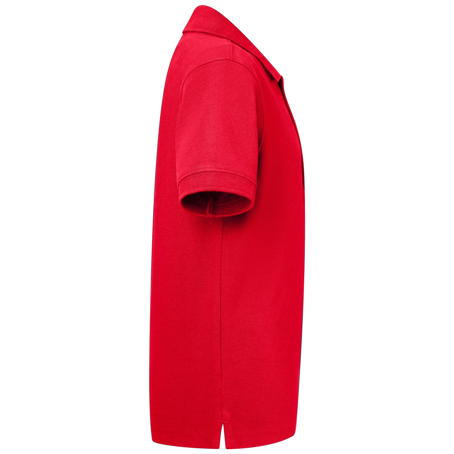 Kinder Poloshirt Bio-Baumwolle "545" in 110/116, Rot - Thumbnail 3