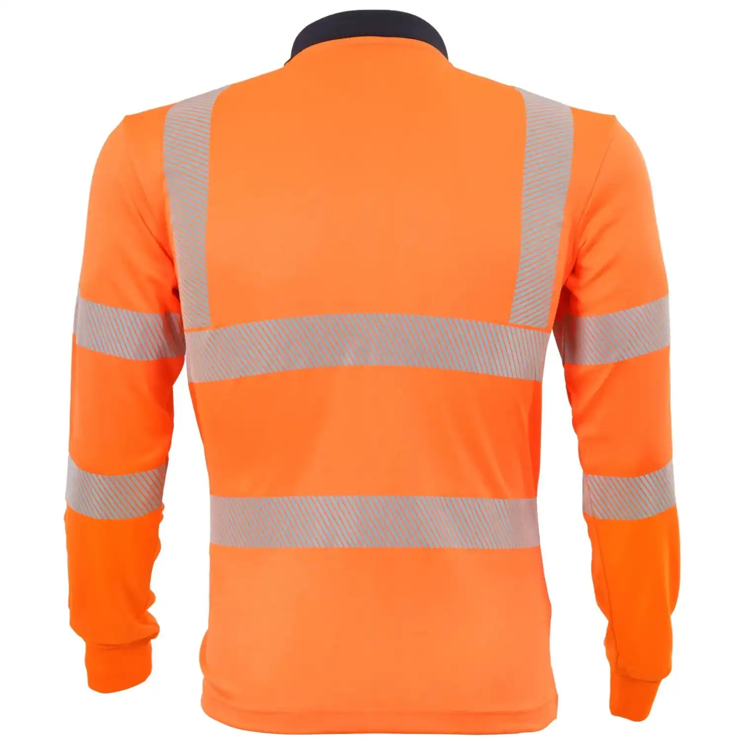 Warnschutz Langarm-Poloshirt "ALLROUND"  mit UV-Schutz in 3XL - Thumbnail 2